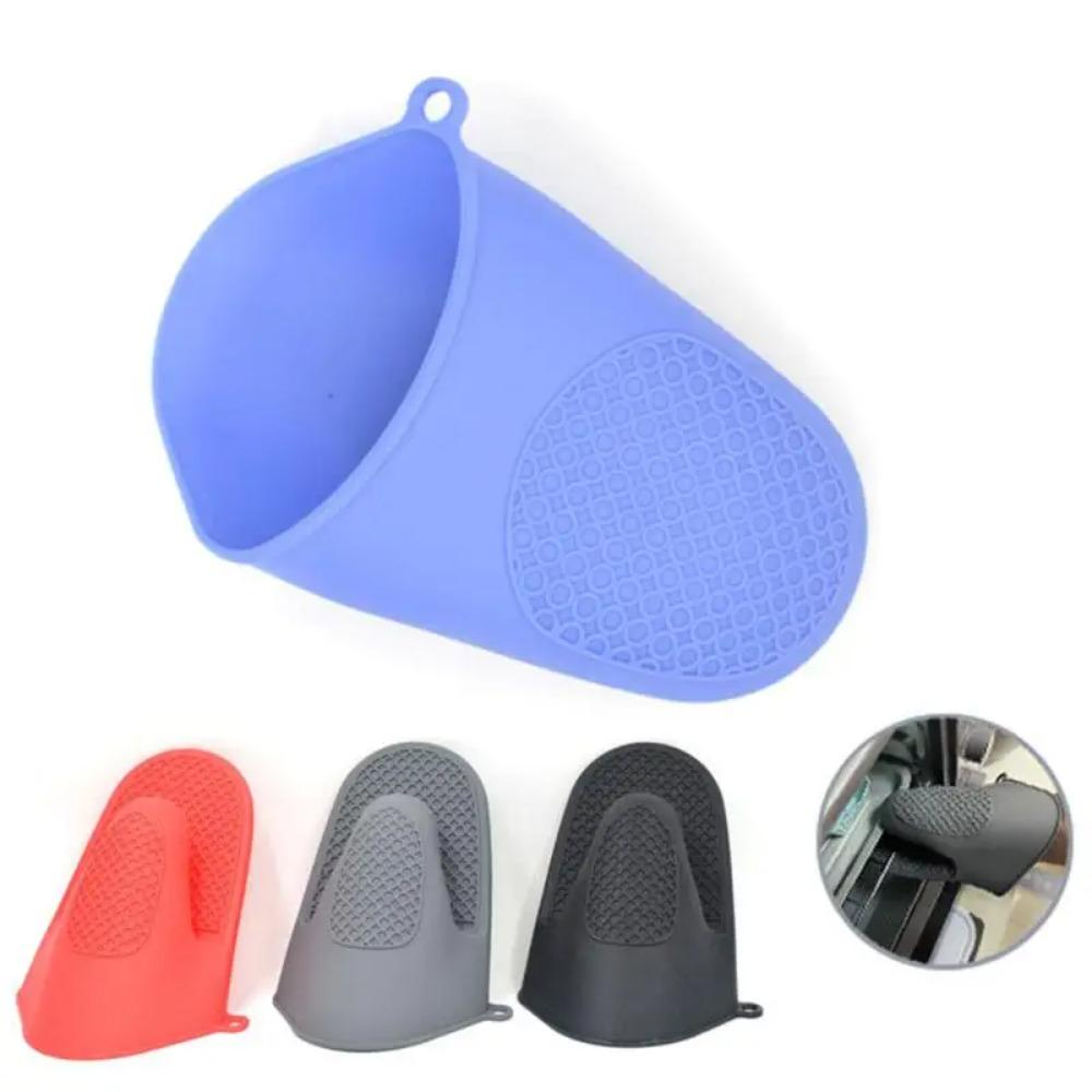 Anti-scald Oven Glove Thickened Hand Clip Durable Silicone Oven Mitts  Hot Bowl