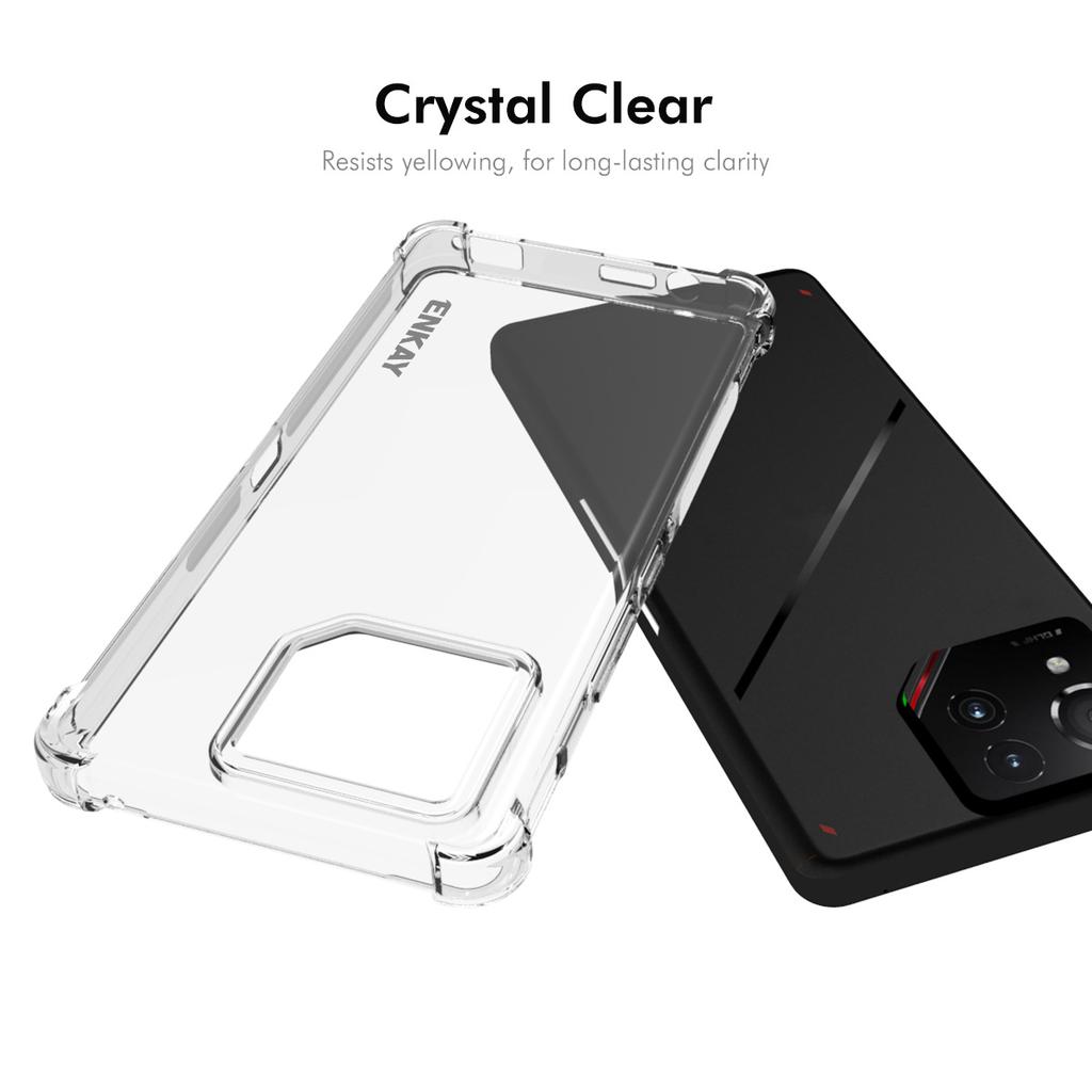 For Asus ROG Phone 9 Pro 5G/ROG Phone 9 5G Clear Phone Case ENKAY HAT PRINCE Shockproof Anti-Slip TPU Cover