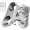 Aerospace Grade Aluminum Flagpole Mount Heavy Type Wall Brackets Weatherproofed For Outdoor Flags P9YB