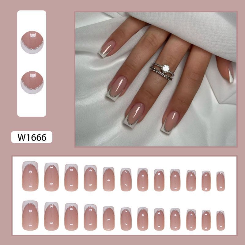 Press- Nails Removable Fake Nails, Manicure False Nails Set