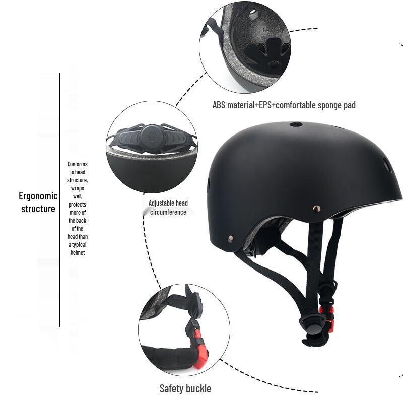 ZOCO Youth Multi-Sport Protective Gear Set with Helmet