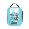 Hatsune Miku Cartoon Singer Insulated Lunch Bag Cooler Bag Reusable,Lunch Container  Large Lunch Box Tote Food Bag Beach  Picnic