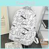 Fashion Rabbit Pattern Girls School Bag Breathable Nylon Backpack For Daily Use