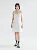 Bomnal Boutique Ribbon Strap Mini Dress _ White