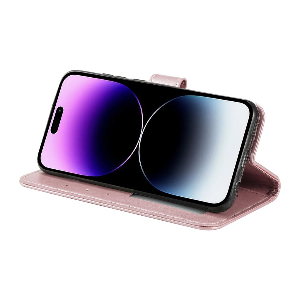 Für iPhone 17 Air Ständerhülle Geprägtes Totem PU Leder Brieftasche Handyhülle mit Handschlaufe