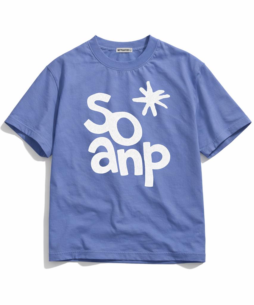 NP STUDIO Drawing Anp Oversized Short Sleeve T-Shirt [ 4 Colors ]