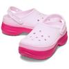 Crocs Fashion and Versatile Hole Shoes Unisex Pink
