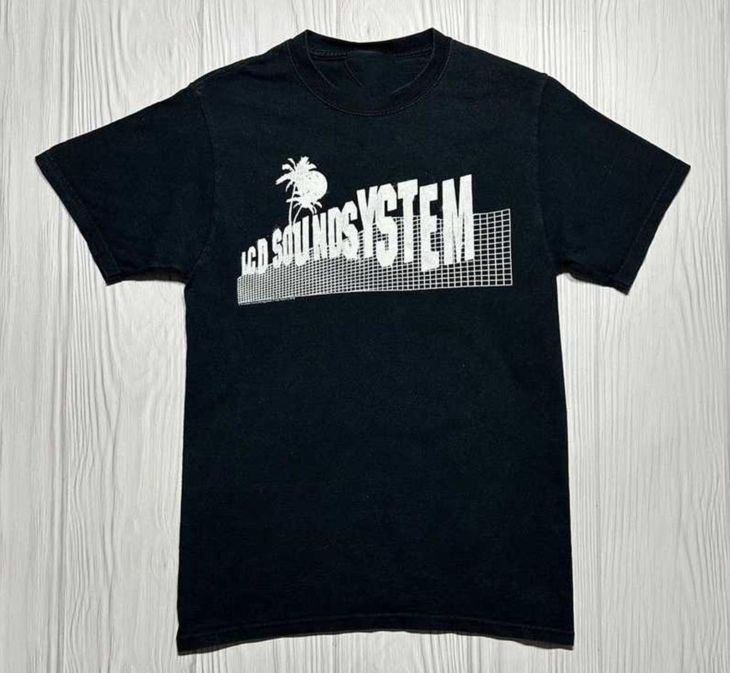 Vintage 2010 LCD Soundsystem Band Black All Size T-shirt AR775