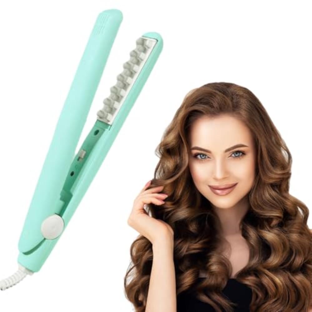 2 in 1 Wave Hair Curling Iron Root Lifter Travel Curling Wand  Short and All Hair Types