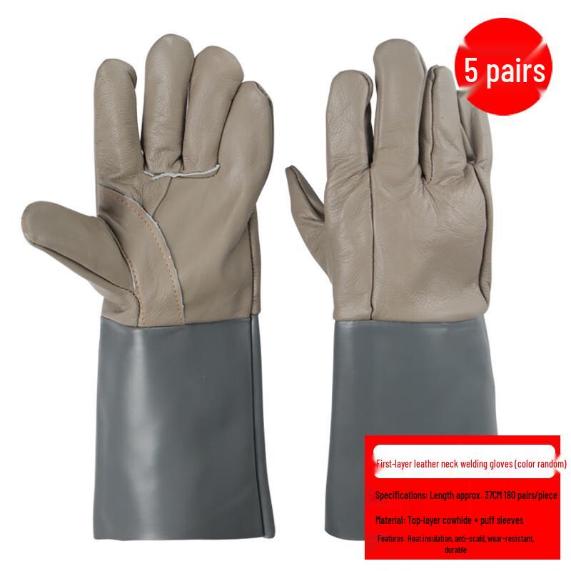 Xinfengchi Long Top Grain Cowhide Welding Gloves