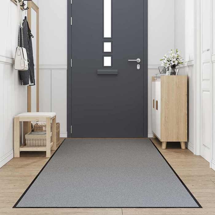 VidaXL Paillasson gris 115x300 cm 4105642