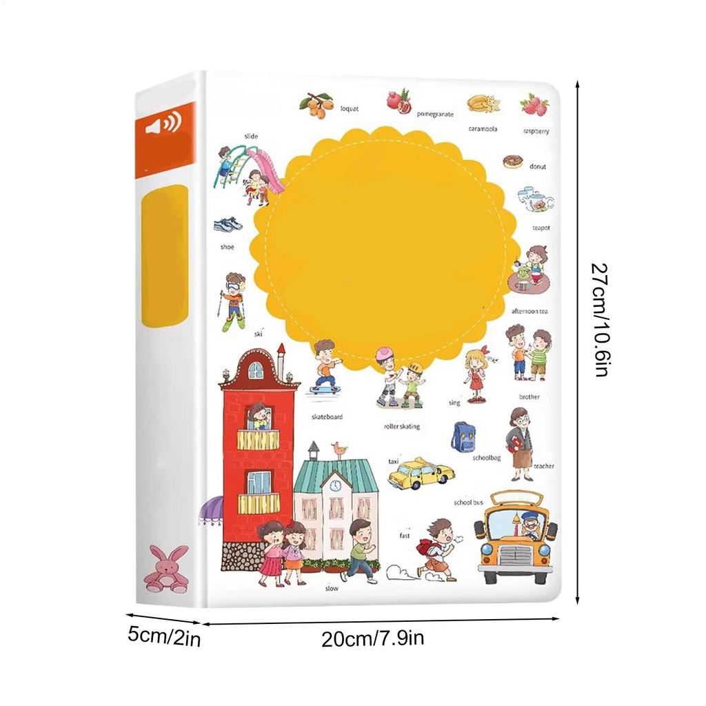 English Learning Talking Book Interactive Speech Activities Talking Books for Kids for 2-6 Years Old Children Boys Girls