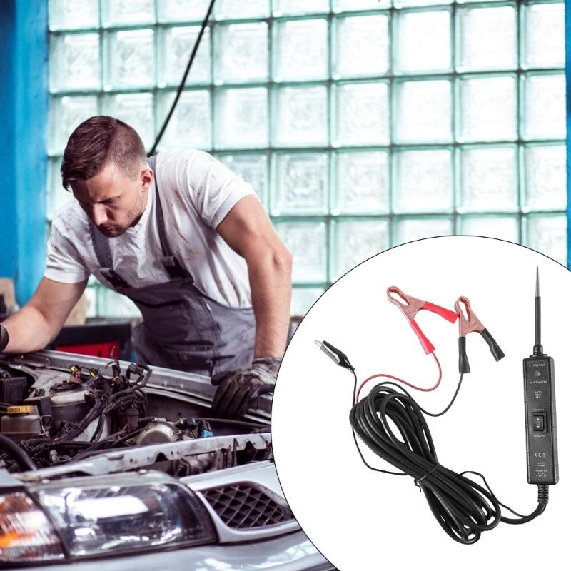 Comprehensive Automotive Circuit Tester 6-24V Voltage Probe Suitable for Quick Fault Diagnosis and Trailer Light Testing