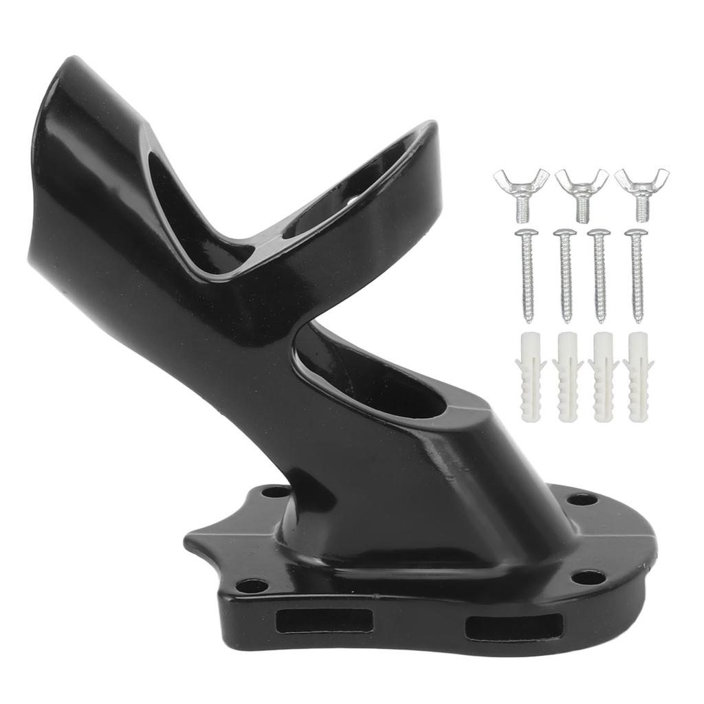Flag Bracket Adjustable 45 Degree Aluminum Alloy Strong Rustproof 3 Hole Flag Pole Holder Bracket