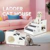 3/4 Levels Step Pet Ramp for Couch Pet Exercise Ability Training Supplies Household Pet Store Stairway Supplies