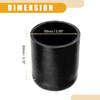 Partuto 1 Set 65mm 2.56" ID Silicone Hose Cap Intake Vacuum Hose End Plug