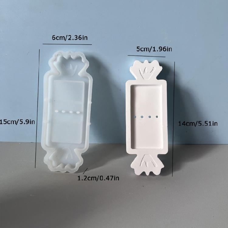 Multipurpose Silicone Candy Holder Mold Suitable for Chocolate Resin Christmas Treats Baking Crafts Holiday Decoration