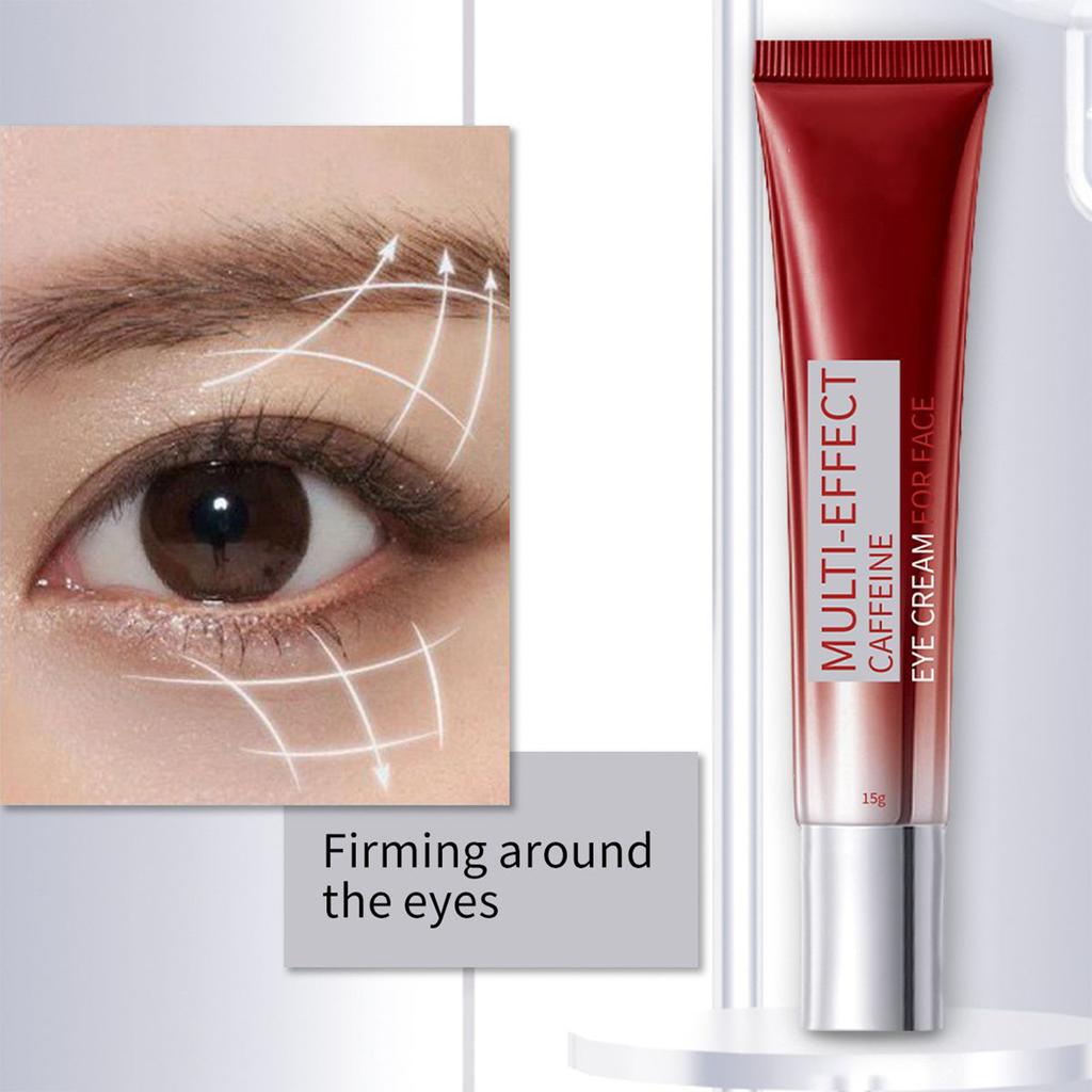 Caffeine Eye Cream For Dark Circles And Puffiness  Caffeine Under Eye Cream  Aging Under Eye Serum For Puffiness Bags Wrinkles Fine Lines Dark Circle