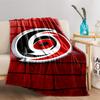 Red Logo on Brick Background for all seasons blanket lunch break throw gift