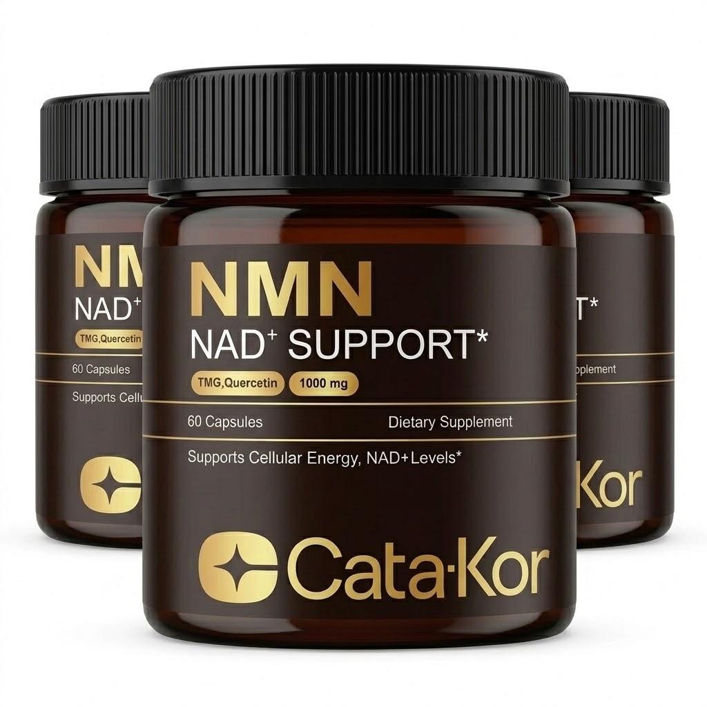NMN 1000mg – 4-in-1 NAD Supplement with Quercetin | TMG | Resveratrol
