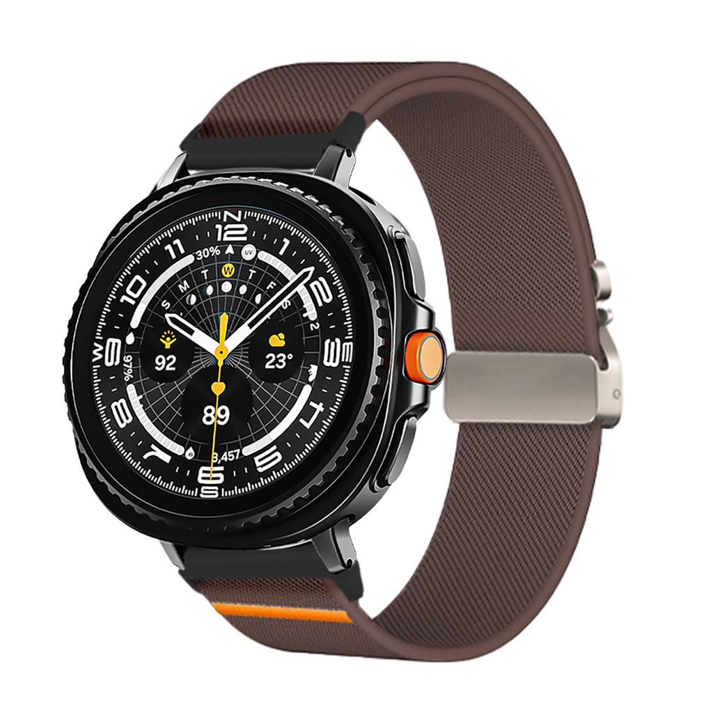 Nylon Strap for Samsung Galaxy Watch 8/8 Classic Elastic Sport Band for Galaxy Ultra 2025/7 Ultra No Gaps Smartwatch Bracelet