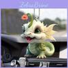 Charming 2d Acrylic Cute Dragon Pendant Perfect For Keychain Or Car Decor