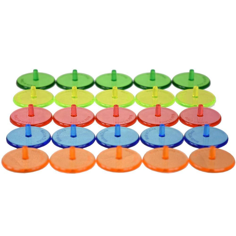 50PCS Diameter 24 Mm Transparent Golf Ball Marker Position Markers  Play Golf   Golf Lover