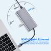 Cheapest 11 In 1 Usb C Hub External Multifunction 4K HDTV Ethernet 100w Charger Usb Hub 3.0 Splitter Usb C Adapter Converter