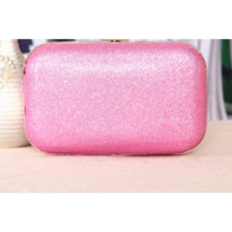 Jarní dámská taška Mini klipová společenská taška Řetízková taška Do ruky Přes rameno Crossbody taška