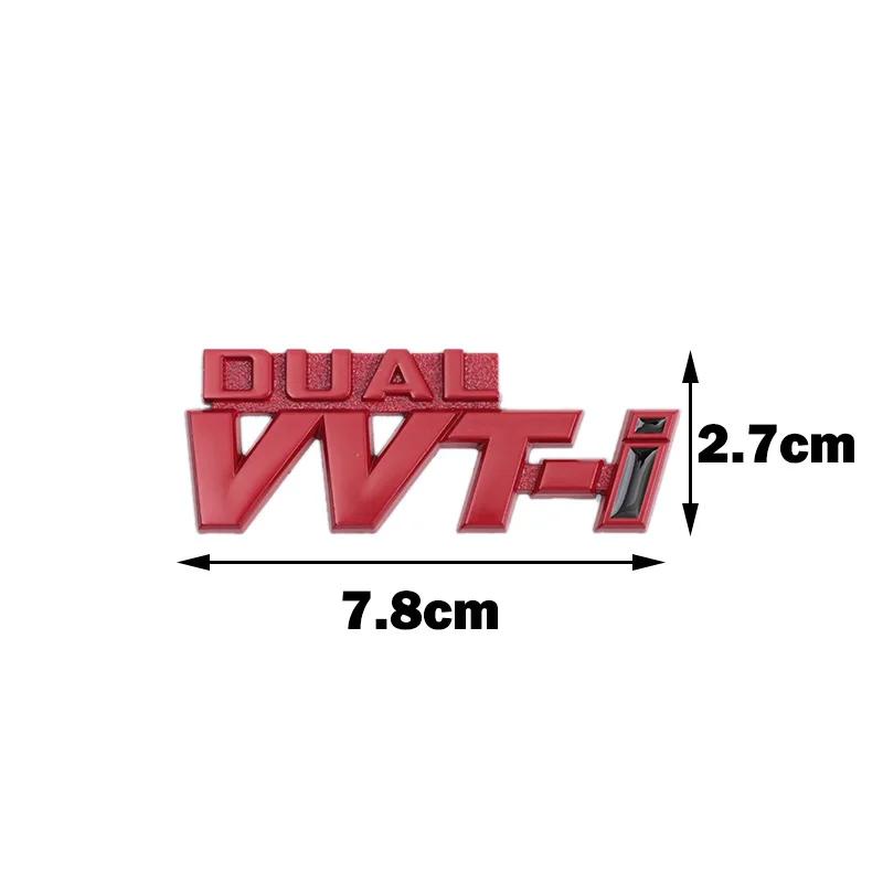 Car Sticker Emblem Badge Decals for TOYOTA Dual VVT-i VVTI FTERY6 Camry COROLLA YARiS Rav4 Ralink REIZ CROWN PRIUS REIZ Avensis