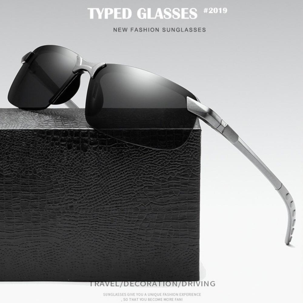 Sunglasses Male Day Night Vision Sunglasses Pochromic Polarized Driving Outdoor Glasses Ultralight Anti Radiation Glasses Fis