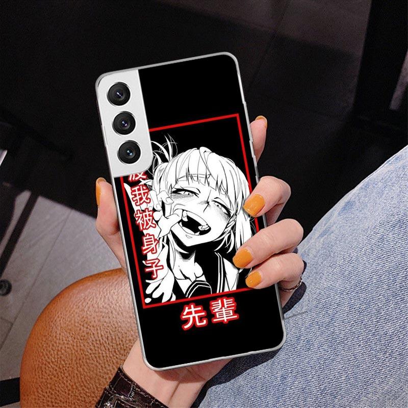 Himiko Toga Waifu Anime Phnoe Case for Samsung Galaxy S26 S25 Edge S23 S24 Ultra S22 Plus S21 S20 FE Unique Cover Soft Coque Gal