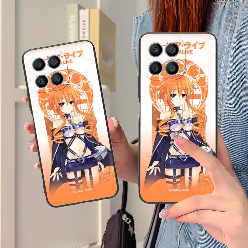 Date a Live Yamai Kaguya Matte Mobile Phone Case for Honor 90 80 70 60 50 30 20 10 9 8 7 Pro S SE Lite 5G Colorful Printing
