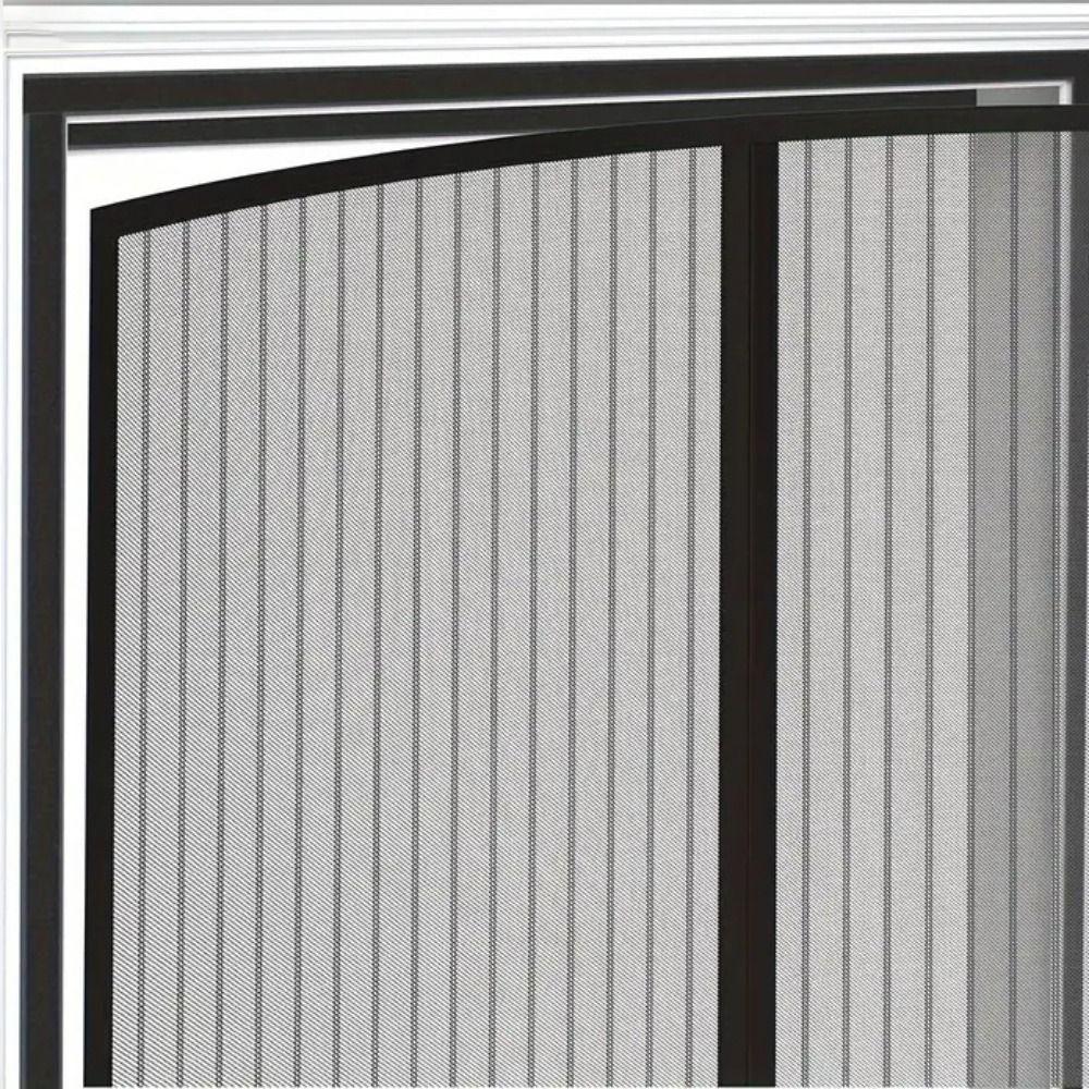 Insect-proof Side Open Magnetic Door Screen Magnetic Automatic Closing Window Screen  Summer