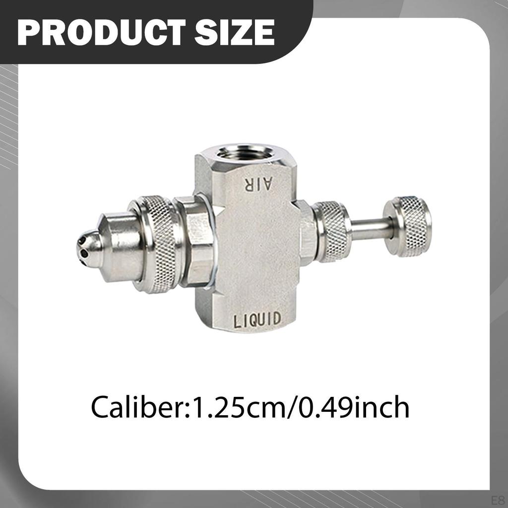 Adjustable Stainless Steel Nozzle for Fine Mist, Optimized Jet Humidification, Effective