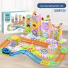 Adjustable Electric Gear Building Blocks Toy Set for Girls and Boys, Educational Puzzle for Ages 3-6