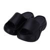 New summer cool slippers women's indoor and outdoor wear wear wear-resistant and non-slip one-word flip-flop muffin platform slippers beach shoes