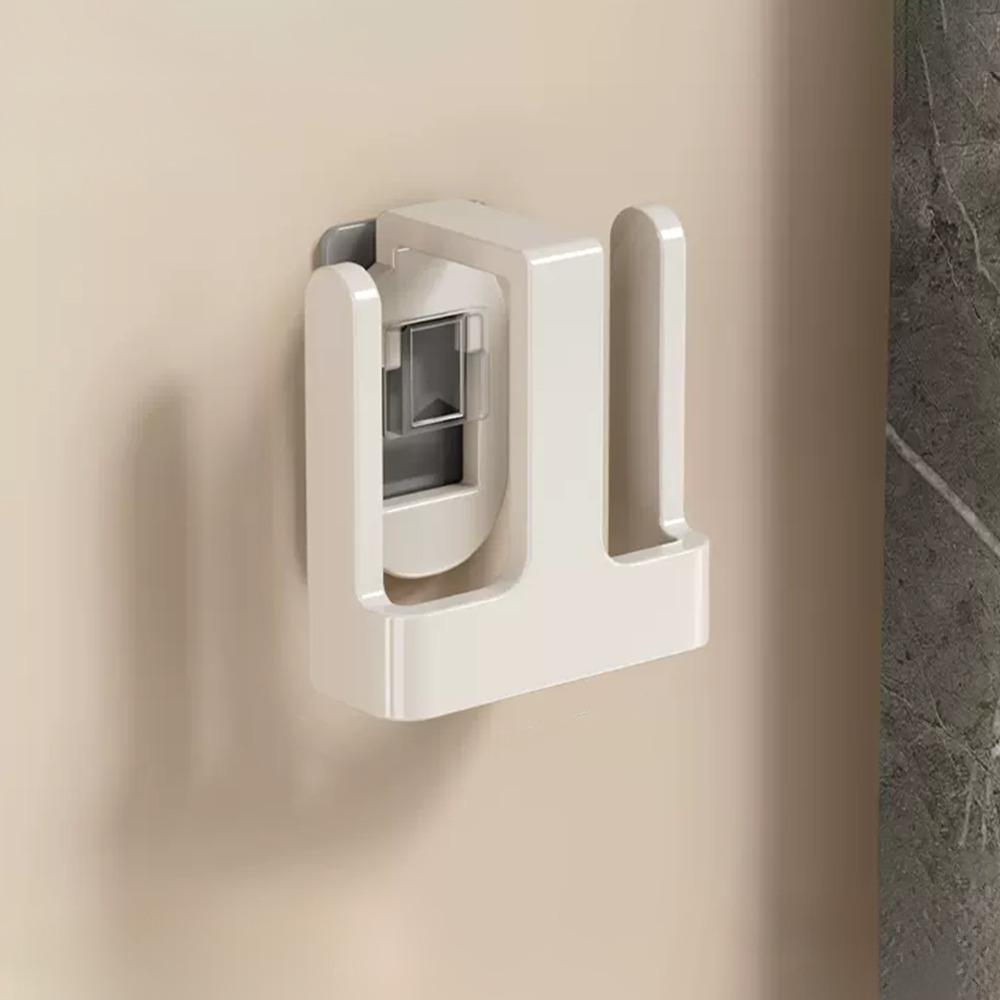 1 шт. Настенная полка-вешалка для тапочек, крючок для обуви, полка для хранения, дренажная белый