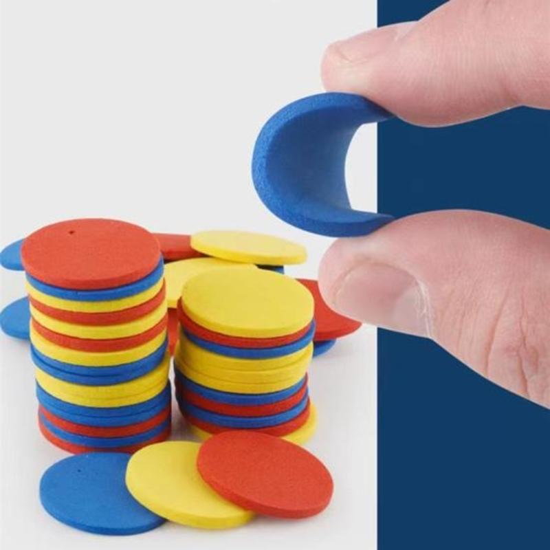 1Pc Disc Launcher Toy with Trigger 15 EVA Discs Outdoor Garden Backyard Lawn Park Kids Flying Disc Shooter Game Toddlers Boys Girls Gift