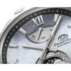 Orient RK-AY0201A (עכשווי M34 F7 Mechanical Moon Phase מתכת גברים מוגבלת) שעון עגול