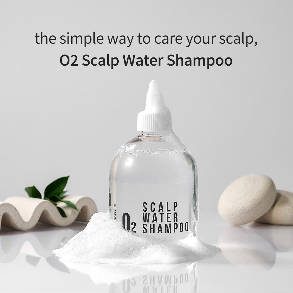 ALIVELAB O2 Scalp Water Shampoo 350ml