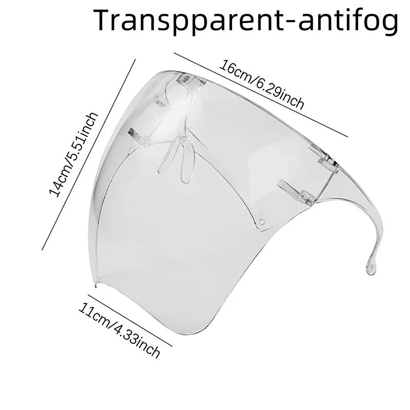 Full Face High-definition Transparent Anti Fog and Splash Protective Mask, High Transparency Goggles, Nail Tools