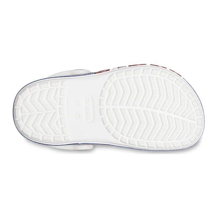 Crocs Comfortable Versatile Breathable Casual Non-Slip Shock Absorbing Durable Sandals Kids Sandals White 209731-100