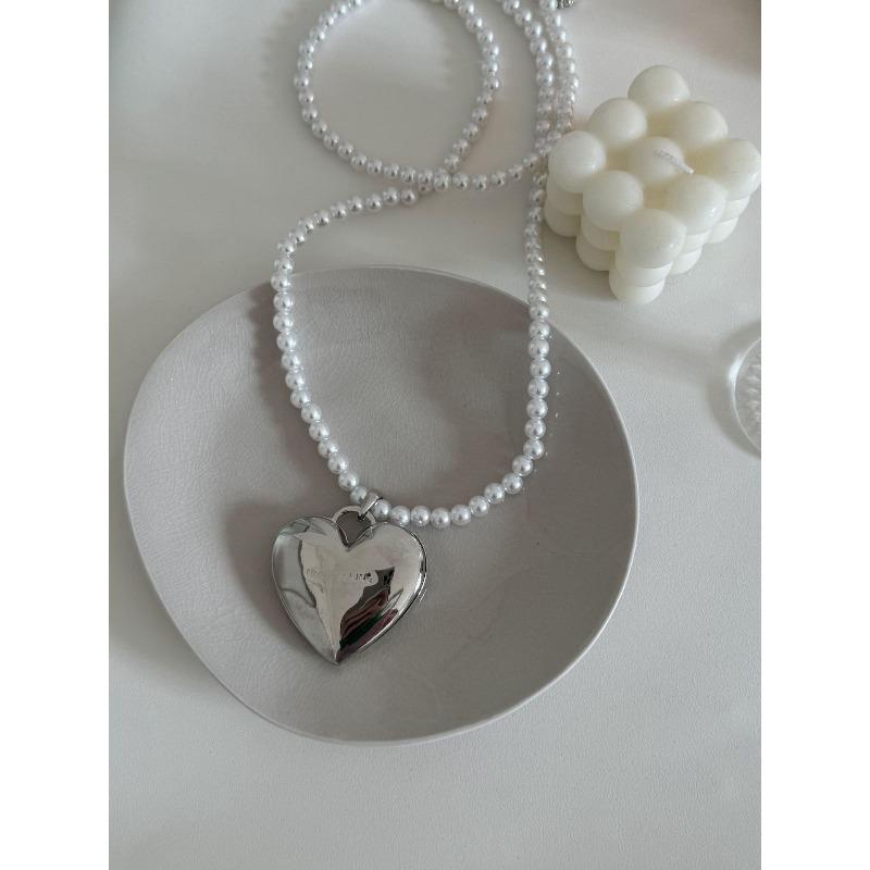 Mei Mary Influencer-style Pearl Belt - Women's Decorative Suit Heart Accessory Waist Chain Crossbody
