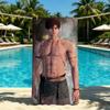 Lingering Lust Love And Deepspace Towel For Outdoor Camping Beach Towel Super Absorbent Quick-Drying Summer Towel