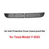 For Tesla Model Y Juniper 2025 2024 Insect-proof Net Front Trunk Anti Insect Dust Inner Vent Grille Air Inlet Protective Cover