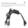 USB to Micro USB Cable USB Male to Micro USB Male with Switches Charging Cable Adapter USB2.0 Fast Charging for Phone