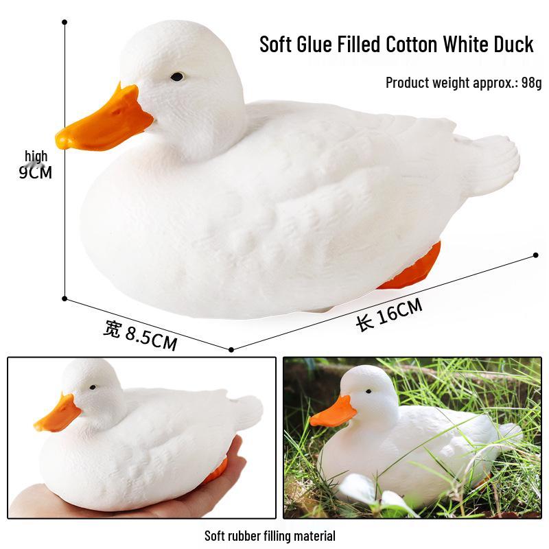 Children's Soft Rubber Marine Animal Toys: Killer Whale, Great White Shark, Beluga, Blue Whale, Dolphin, Sperm Whale Models