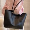 Women's Large Capacity Tote Bag Spring Summer High-End Versatile Shoulder Bag Simple School Bag