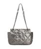 NickNicole Crystal Classic Chain BagDark Silver